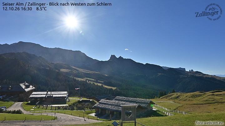 Archived image Webcam Almgasthof Zallinger