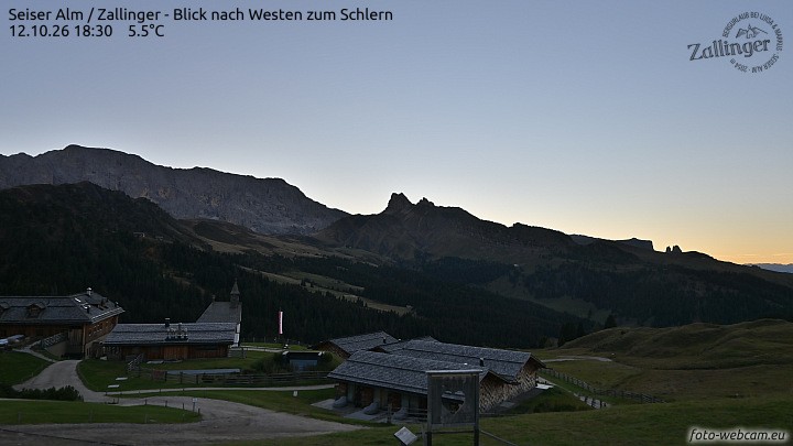 Archived image Webcam Almgasthof Zallinger