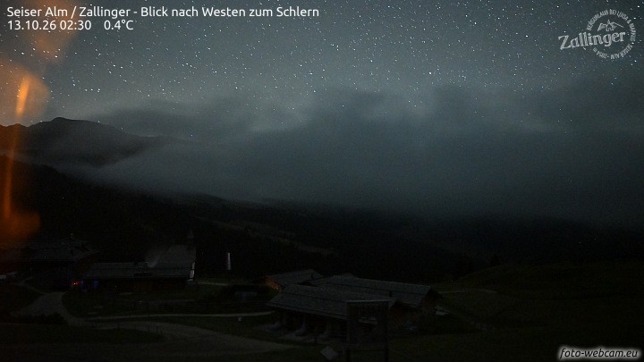Archiv Foto Webcam Almgasthof Zallinger (Dolomiten)
