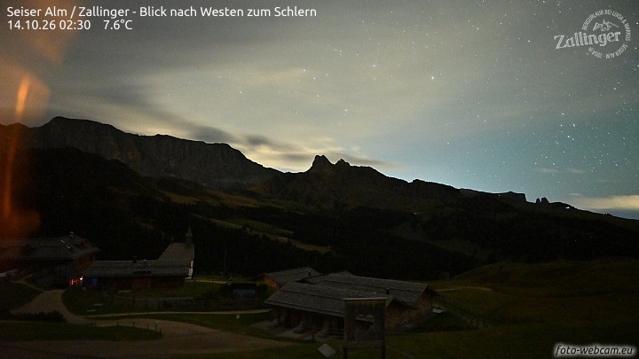 Archiv Foto Webcam Almgasthof Zallinger (Dolomiten)