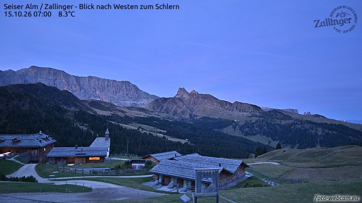 Archiv Foto Webcam Almgasthof Zallinger (Dolomiten)