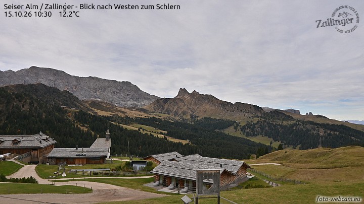 Archiv Foto Webcam Almgasthof Zallinger (Dolomiten)