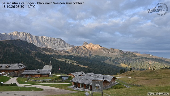 Archiv Foto Webcam Almgasthof Zallinger (Dolomiten)