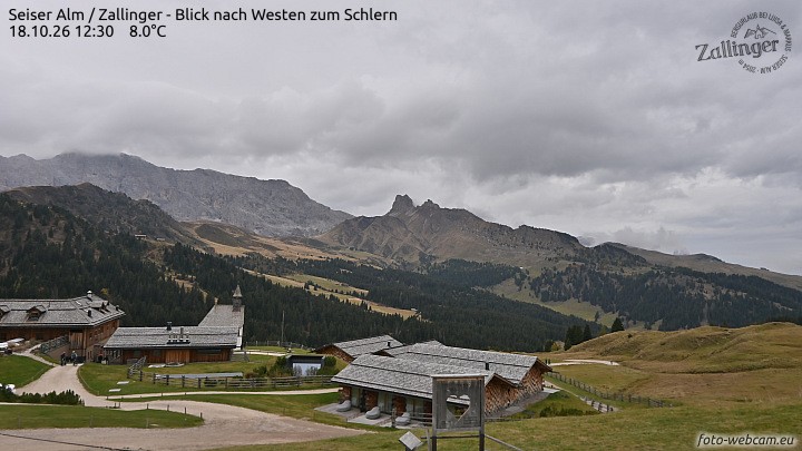 Archiv Foto Webcam Almgasthof Zallinger (Dolomiten)