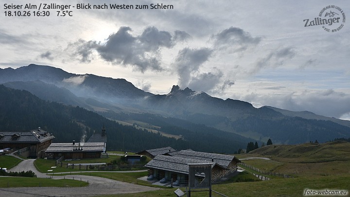 Archived image Webcam Almgasthof Zallinger