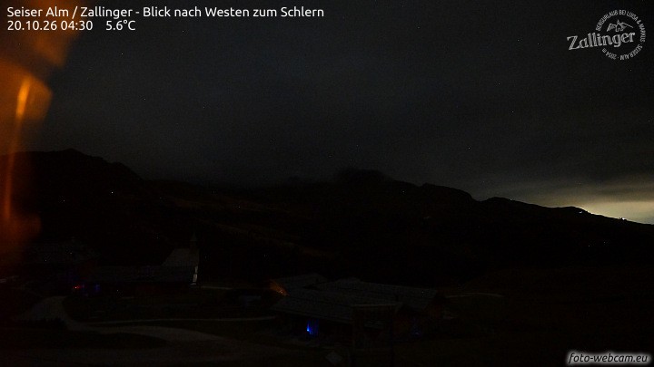Archiv Foto Webcam Almgasthof Zallinger (Dolomiten)