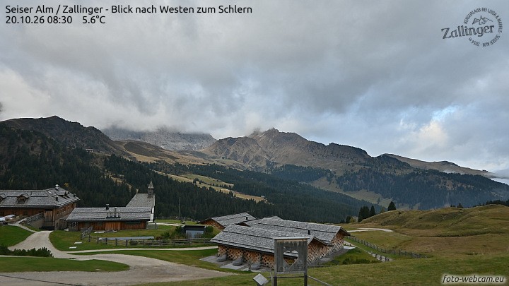 Archiv Foto Webcam Almgasthof Zallinger (Dolomiten)