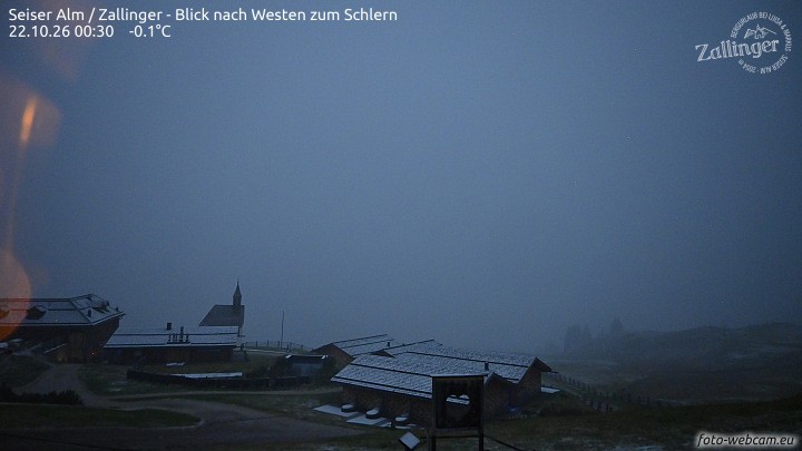 Archiv Foto Webcam Almgasthof Zallinger (Dolomiten)