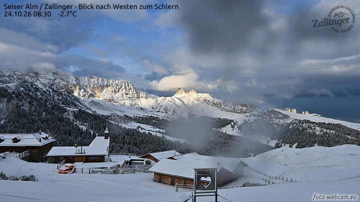 Archiv Foto Webcam Almgasthof Zallinger (Dolomiten)