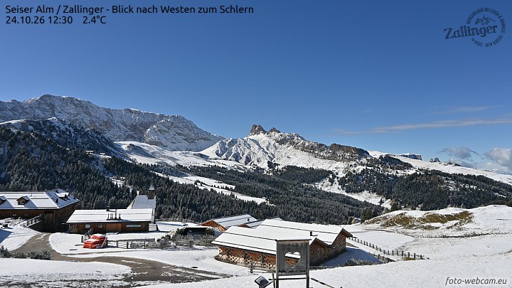 Archiv Foto Webcam Almgasthof Zallinger (Dolomiten)