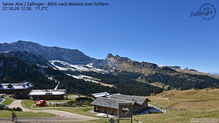 Archived image Webcam Almgasthof Zallinger