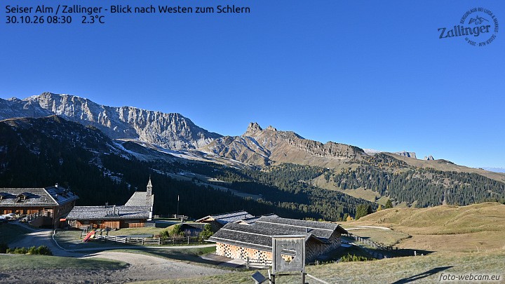 Archiv Foto Webcam Almgasthof Zallinger (Dolomiten)