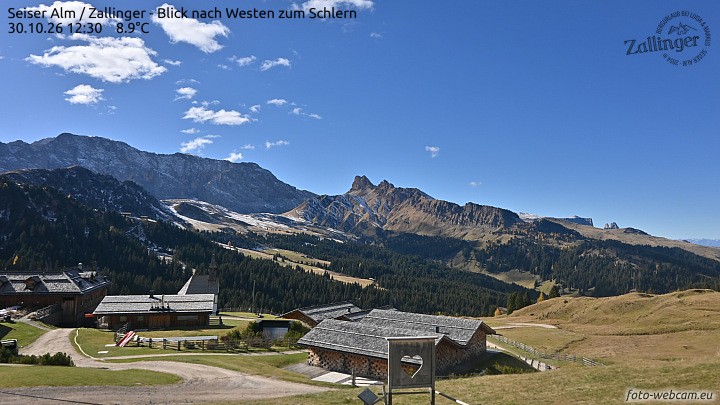 Archiv Foto Webcam Almgasthof Zallinger (Dolomiten)