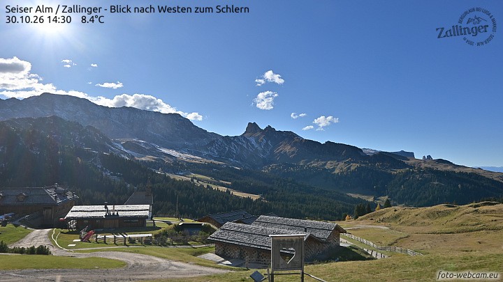 Archiv Foto Webcam Almgasthof Zallinger (Dolomiten)