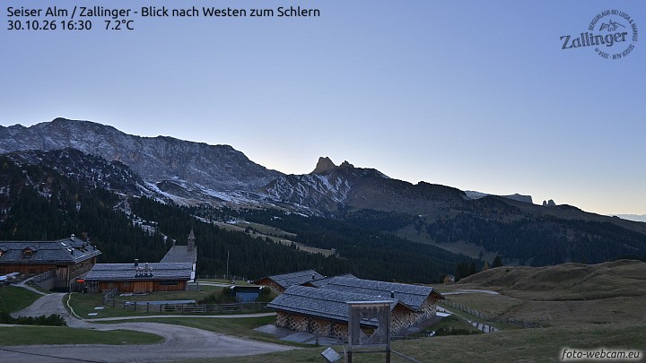 Archiv Foto Webcam Almgasthof Zallinger (Dolomiten)