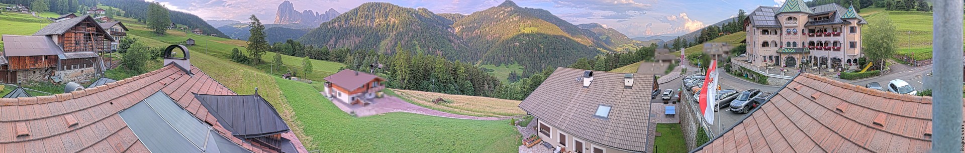 Archived image Webcam Panoramic view Ansitz Jakoberhof St. Ulrich