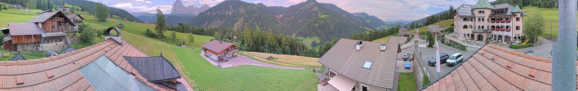 Archived image Webcam Panoramic view Ansitz Jakoberhof St. Ulrich