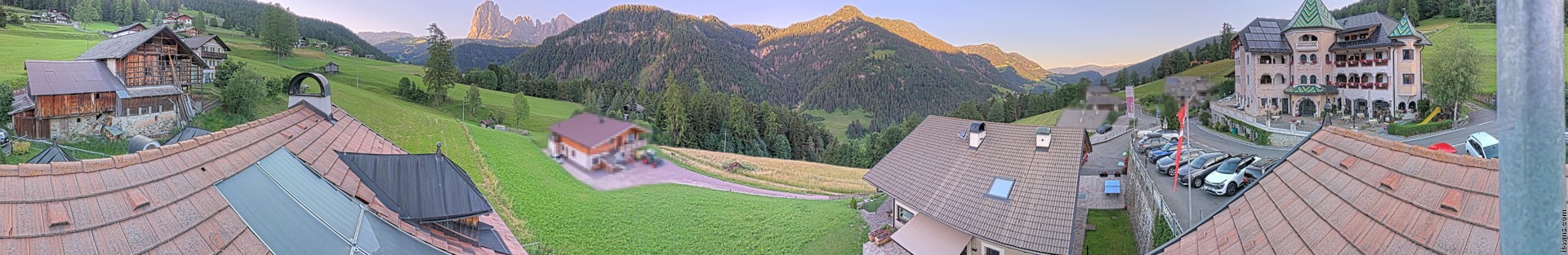 Archived image Webcam Panoramic view Ansitz Jakoberhof St. Ulrich