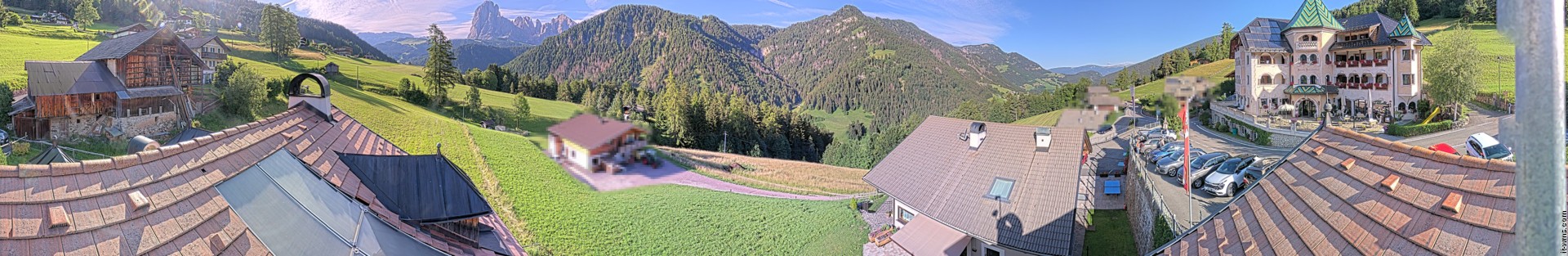 Archived image Webcam Panoramic view Ansitz Jakoberhof St. Ulrich