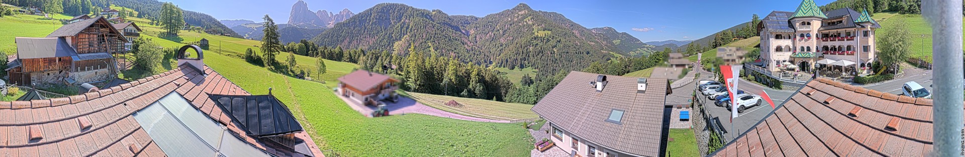 Archived image Webcam Panoramic view Ansitz Jakoberhof St. Ulrich