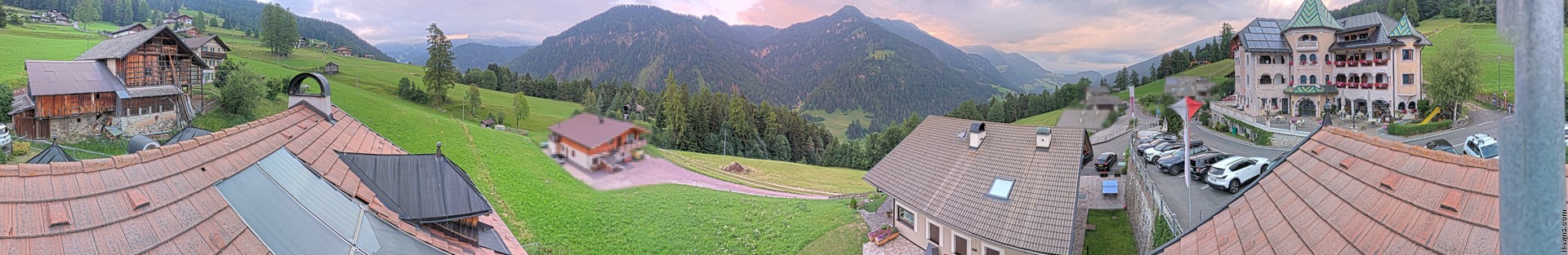 Archived image Webcam Panoramic view Ansitz Jakoberhof St. Ulrich
