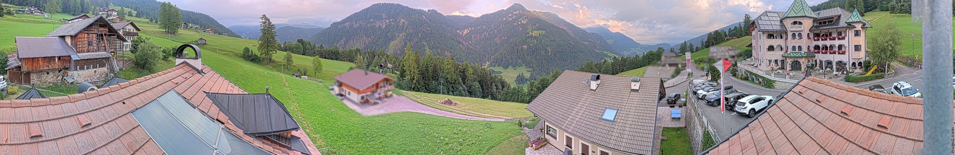 Archived image Webcam Panoramic view Ansitz Jakoberhof St. Ulrich