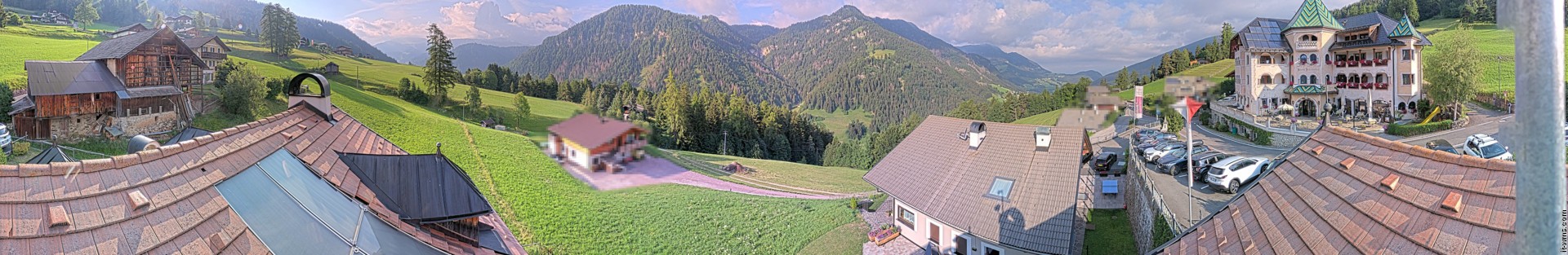 Archived image Webcam Panoramic view Ansitz Jakoberhof St. Ulrich