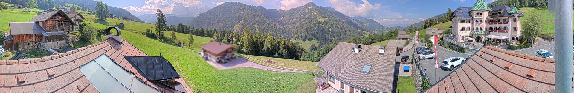 Archived image Webcam Panoramic view Ansitz Jakoberhof St. Ulrich