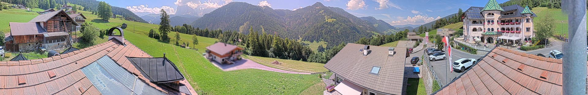 Archived image Webcam Panoramic view Ansitz Jakoberhof St. Ulrich