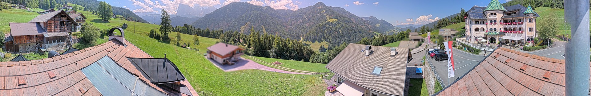 Archived image Webcam Panoramic view Ansitz Jakoberhof St. Ulrich