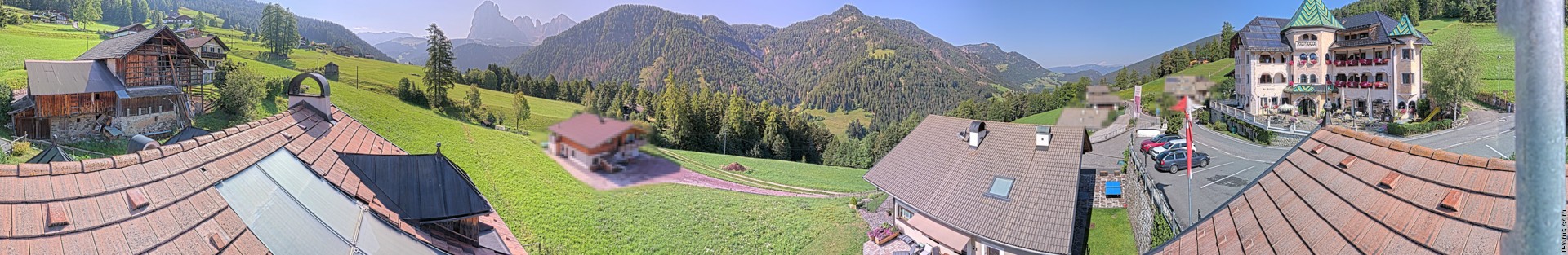 Archived image Webcam Panoramic view Ansitz Jakoberhof St. Ulrich