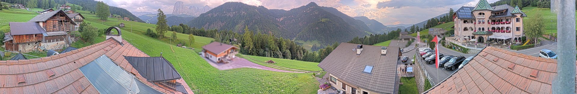 Archived image Webcam Panoramic view Ansitz Jakoberhof St. Ulrich