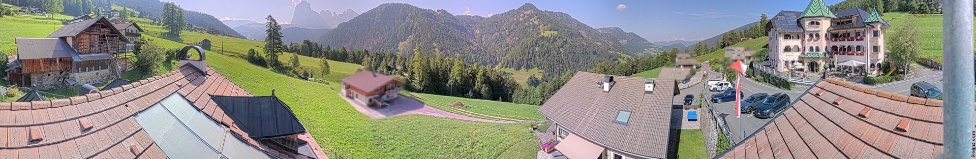 Archived image Webcam Panoramic view Ansitz Jakoberhof St. Ulrich