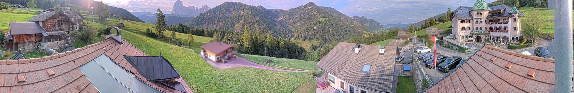 Archived image Webcam Panoramic view Ansitz Jakoberhof St. Ulrich