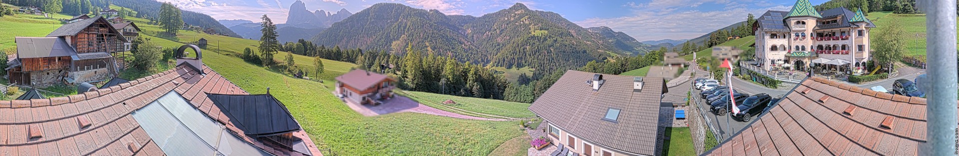 Archived image Webcam Panoramic view Ansitz Jakoberhof St. Ulrich