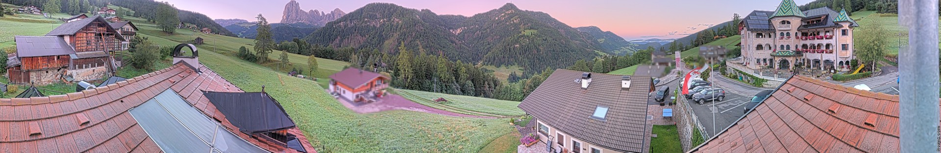 Archived image Webcam Panoramic view Ansitz Jakoberhof St. Ulrich