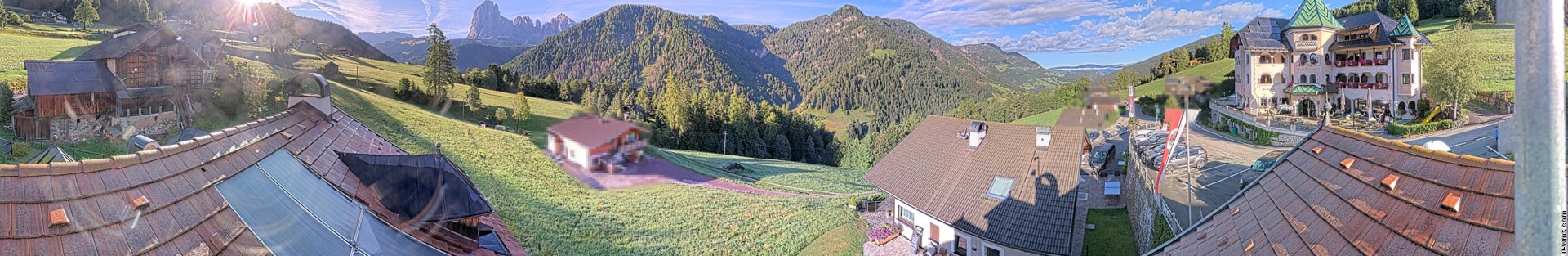 Archived image Webcam Panoramic view Ansitz Jakoberhof St. Ulrich