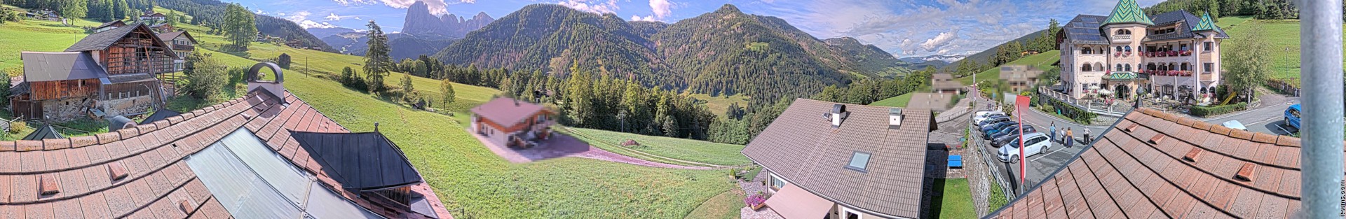 Archived image Webcam Panoramic view Ansitz Jakoberhof St. Ulrich
