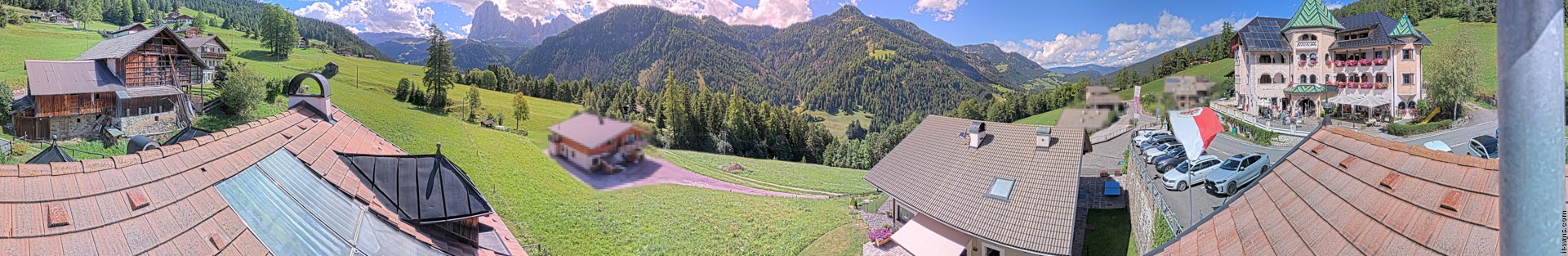 Archived image Webcam Panoramic view Ansitz Jakoberhof St. Ulrich