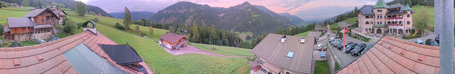 Archived image Webcam Panoramic view Ansitz Jakoberhof St. Ulrich