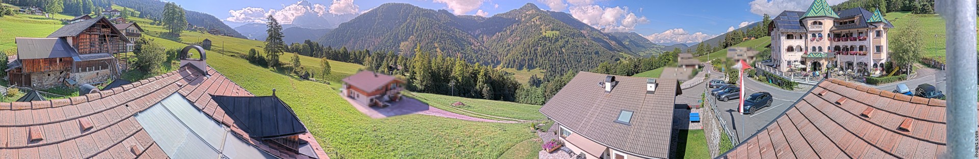 Archived image Webcam Panoramic view Ansitz Jakoberhof St. Ulrich