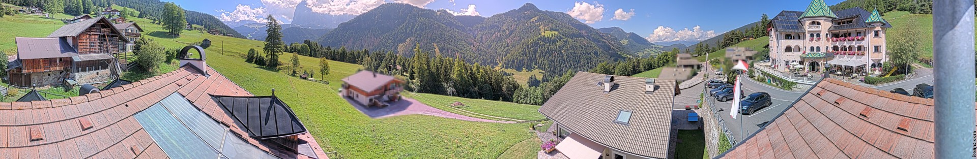 Archived image Webcam Panoramic view Ansitz Jakoberhof St. Ulrich
