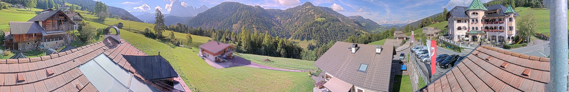 Archived image Webcam Panoramic view Ansitz Jakoberhof St. Ulrich