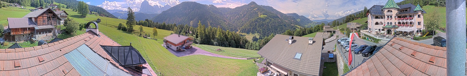 Archived image Webcam Panoramic view Ansitz Jakoberhof St. Ulrich