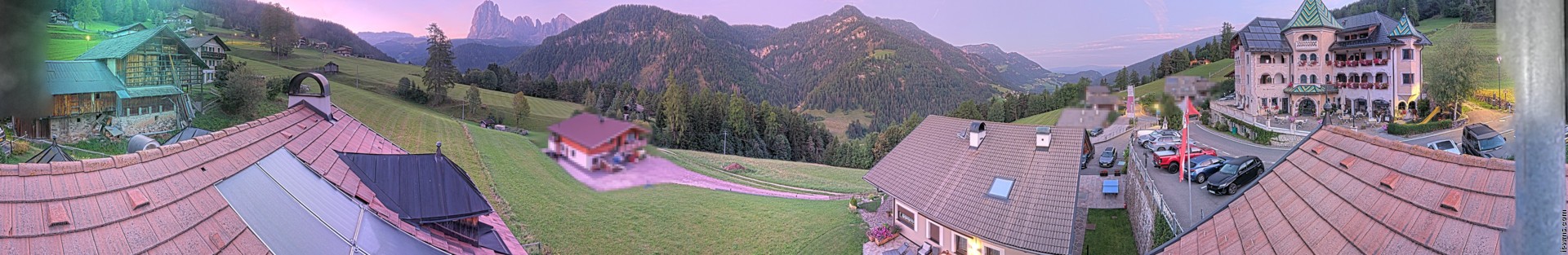 Archived image Webcam Panoramic view Ansitz Jakoberhof St. Ulrich