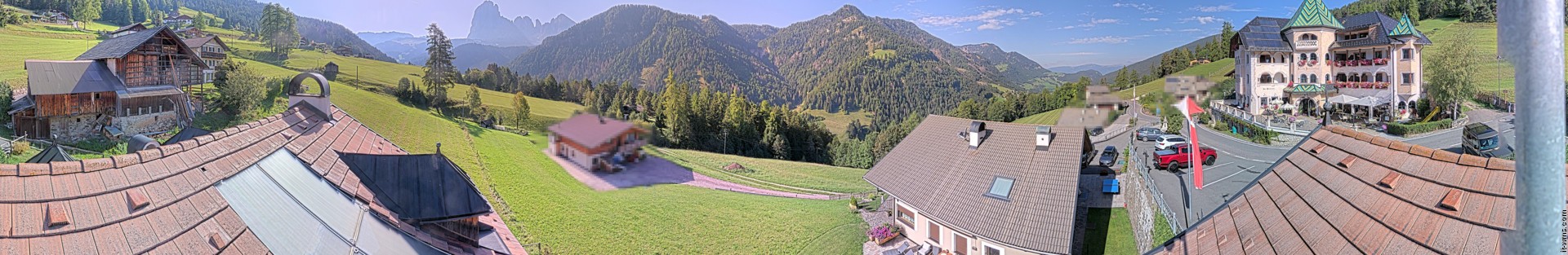 Archived image Webcam Panoramic view Ansitz Jakoberhof St. Ulrich