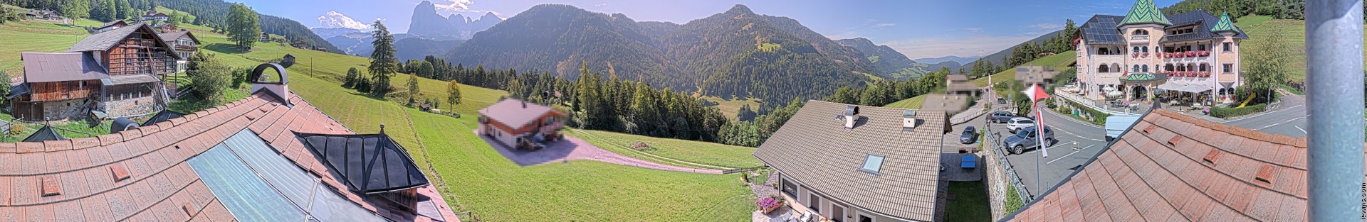 Archived image Webcam Panoramic view Ansitz Jakoberhof St. Ulrich