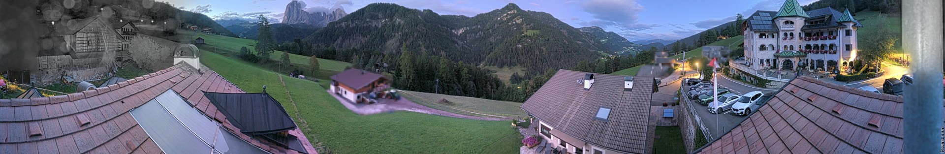 Archived image Webcam Panoramic view Ansitz Jakoberhof St. Ulrich