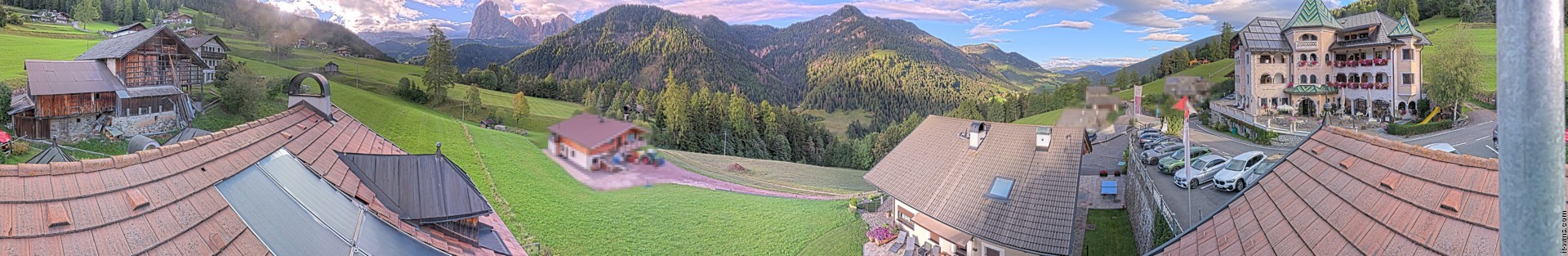 Archived image Webcam Panoramic view Ansitz Jakoberhof St. Ulrich