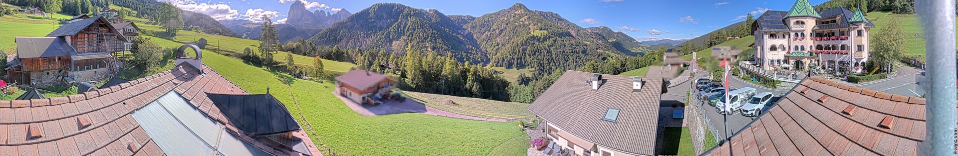 Archived image Webcam Panoramic view Ansitz Jakoberhof St. Ulrich
